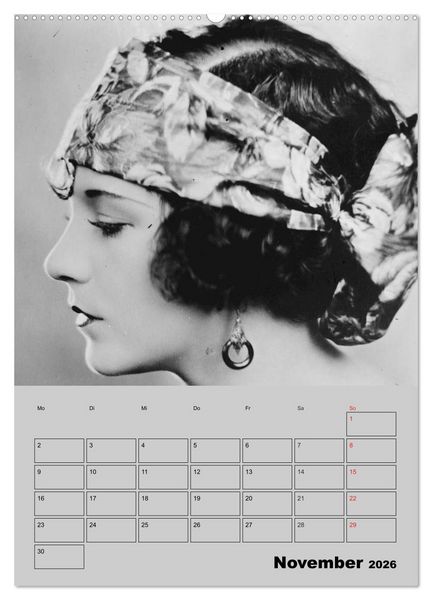 Produktbild: Diven der Stummfilm-&Auml;ra (hochwertiger Premium Wandkalender 2026 DIN A2 hoch), Kunstdruck in Hochglanz