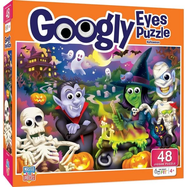 Produktbild: Halloween - Googly Eyes 48pc Puzzle