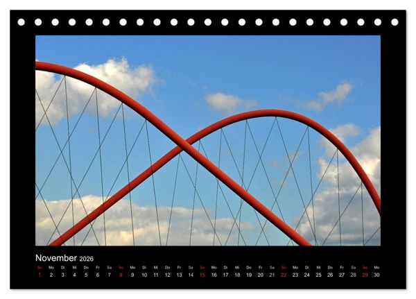Produktbild: &Uuml;berraschend Anders Ruhrgebiet (Tischkalender 2026 DIN A5 quer), CALVENDO Monatskalender