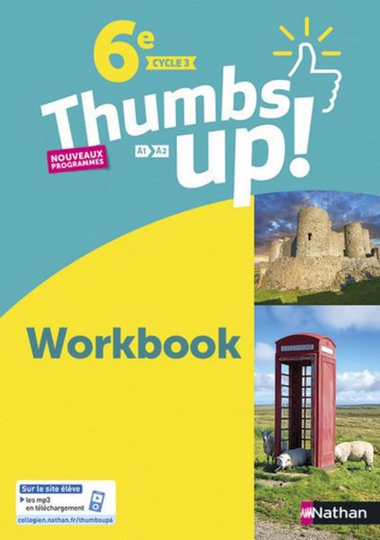 Produktbild: Thumbs up ! 6e, cycle 3, A1-A2 : workbook