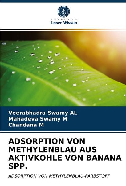 Produktbild: Adsorption von Methylenblau Aus Aktivkohle von Banana Spp.