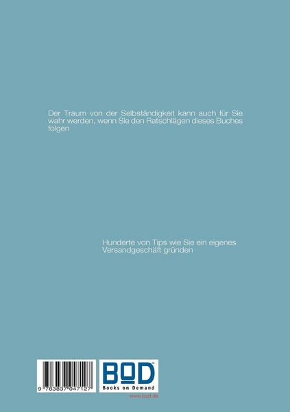 Produktbild: So werden Sie zum erfolgreichen Versandh&auml;ndler