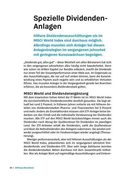 Produktbild: Die Dividenden-Strategie