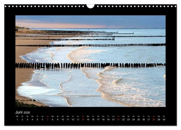 Produktbild: An der Nordsee (Wandkalender 2026 DIN A3 quer), CALVENDO Monatskalender