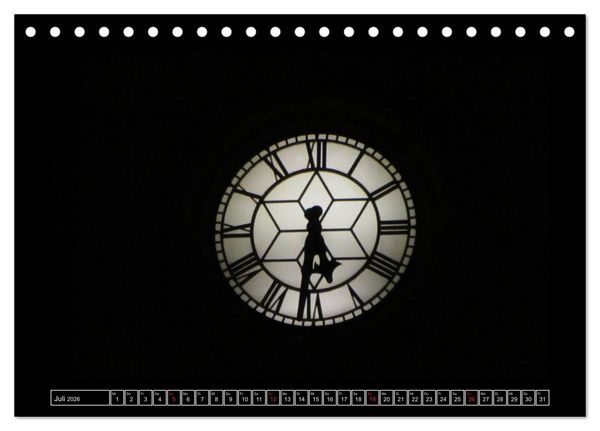 Produktbild: Zeit-Anzeige (Tischkalender 2026 DIN A5 quer), CALVENDO Monatskalender