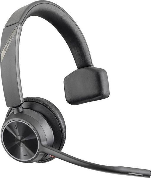 Produktbild: HP Poly VOYAGER 4310 UC On Ear Headset Bluetooth&reg; Mono Schwarz Mikrofon-Rauschunterdr&uuml;ckung, Noise Cancelling Mikrofon-Stummschaltung Telefon