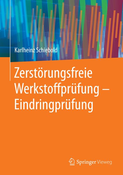 Produktbild: Zerst&ouml;rungsfreie Werkstoffpr&uuml;fung - Eindringpr&uuml;fung