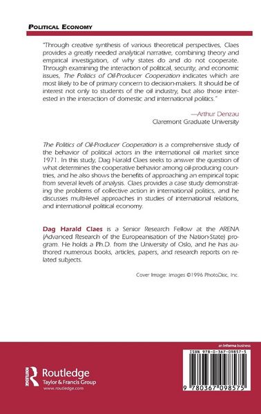 Produktbild: The Politics Of Oil-producer Cooperation
