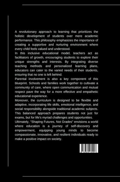Produktbild: Shaping Futures, Not Grades: A Blueprint for Inclusive Education