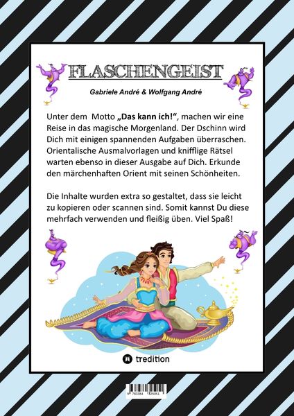 Produktbild: Craftbook - 100 Magische Motive Aus dem Morgenland - Orient - Dschinn - Flaschengeist - Fliegender Teppich - R&auml;tsel