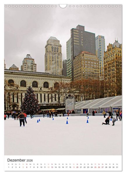 Produktbild: New York - sehenswertes Manhattan bei Tag und Nacht (Wandkalender 2026 DIN A3 hoch), CALVENDO Monatskalender