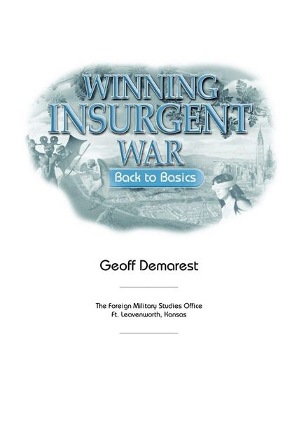 Produktbild: Winning Insurgent War