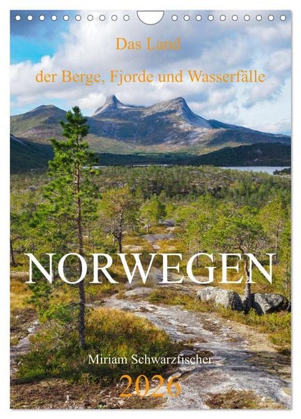 Produktbild: Norwegen - Das Land der Berge, Fjorde und Wasserf&auml;lle (Wandkalender 2026 DIN A4 hoch), CALVENDO Monatskalender
