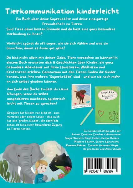 Produktbild: Tierkommunikation f&uuml;r Kinder: Animal Creation Tiergeschichten