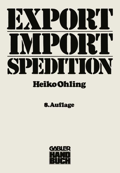 Produktbild: Export - Import - Spedition