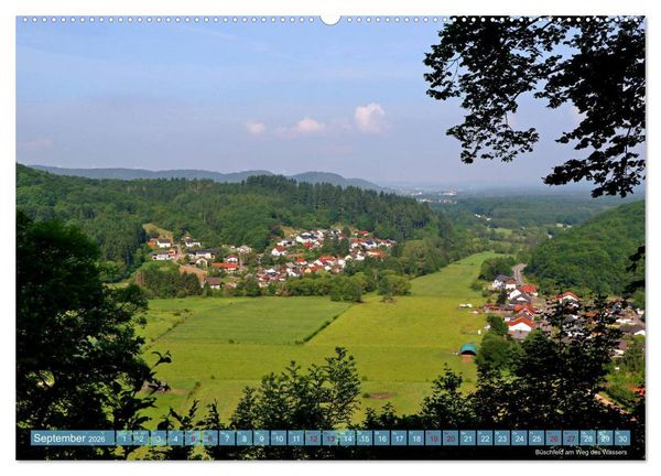 Produktbild: SAARLAND - AUSSICHTSREICH (hochwertiger Premium Wandkalender 2026 DIN A2 quer), Kunstdruck in Hochglanz