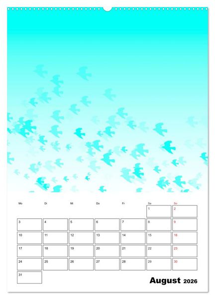 Produktbild: ERINNERUNGEN Zum Selberbasteln (hochwertiger Premium Wandkalender 2026 DIN A2 hoch), Kunstdruck in Hochglanz