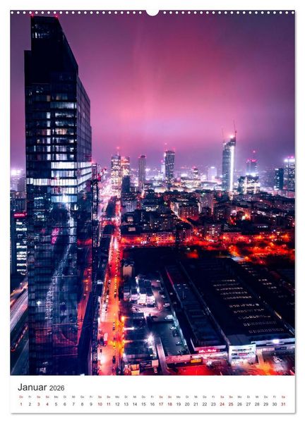 Produktbild: Warschau - Die wundersch&ouml;ne Hauptstadt Polens. (hochwertiger Premium Wandkalender 2026 DIN A2 hoch), Kunstdruck in Hochglanz