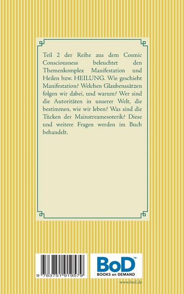 Produktbild: &Uuml;ber Manifestation, Heilen und HEILUNG