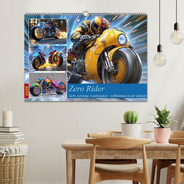 Produktbild: Zero Rider (Wandkalender 2026 DIN A2 quer), CALVENDO Monatskalender