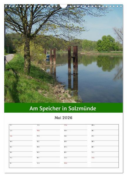 Produktbild: Natursch&ouml;nheiten aus Halle (Saale) (Wandkalender 2026 DIN A3 hoch), CALVENDO Monatskalender