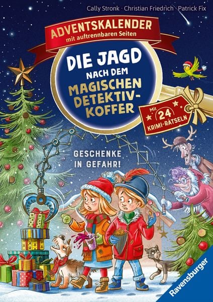 Produktbild: Die Jagd nach dem magischen Detektivkoffer - Adventskalender: Geschenke in Gefahr!