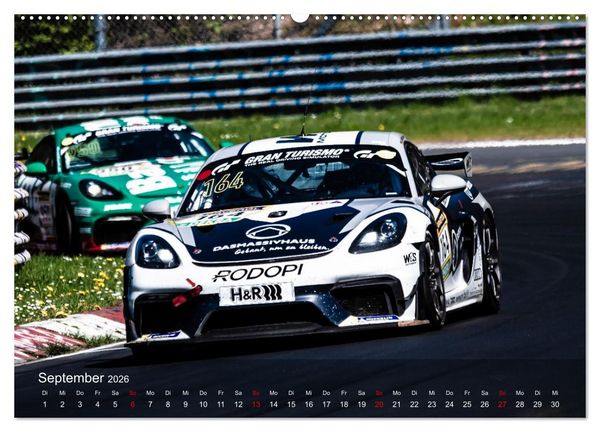 Produktbild: Motorsportkunst aus Weissach (hochwertiger Premium Wandkalender 2026 DIN A2 quer), Kunstdruck in Hochglanz
