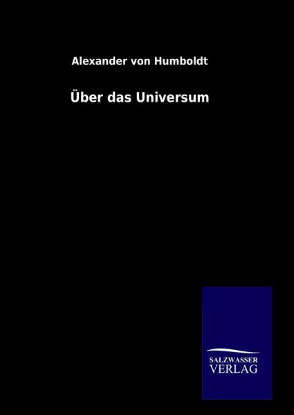 Produktbild: &Uuml;ber das Universum