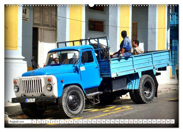 Produktbild: GAZ - LKW-Oldtimer der UdSSR (hochwertiger Premium Wandkalender 2026 DIN A2 quer), Kunstdruck in Hochglanz
