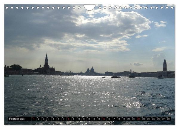 Produktbild: Auf den Kan&auml;len von Venedig (Wandkalender 2026 DIN A4 quer), CALVENDO Monatskalender