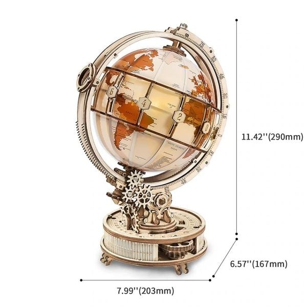 Book Nook DIY Bücherecke Luminous Globe