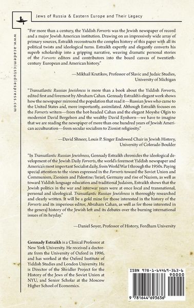 Produktbild: Transatlantic Russian Jewishness