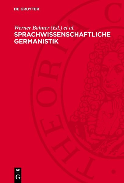 Produktbild: Sprachwissenschaftliche Germanistik