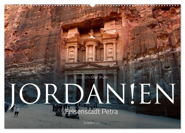 Produktbild: Jordanien &ndash; Felsenstadt Petra (Wandkalender 2026 DIN A2 quer), CALVENDO Monatskalender