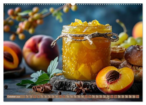 Produktbild: Fruit Paradise in a Jar (Wall Calendar 2026 DIN A2 landscape), CALVENDO 12 Month Wall Calendar
