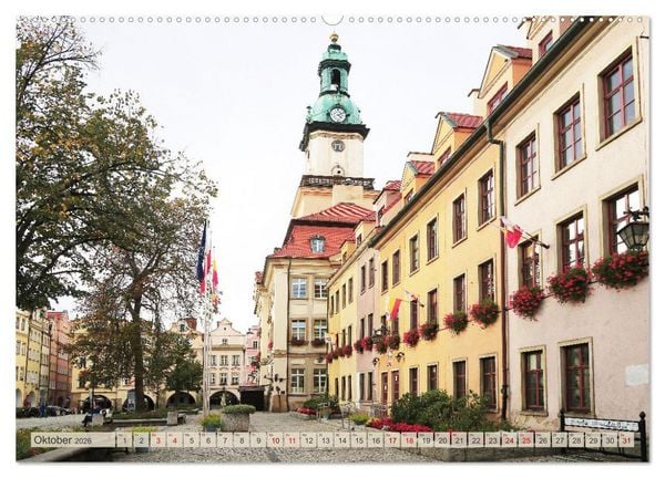 Produktbild: Jelenia G&oacute;ra - Ein Stadtspaziergang in Hirschberg (Wandkalender 2026 DIN A2 quer), CALVENDO Monatskalender