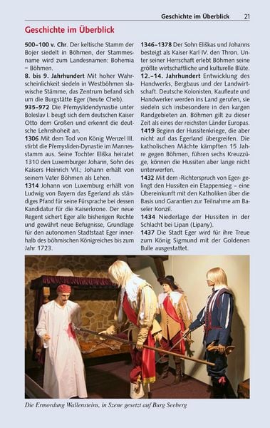 Produktbild: TRESCHER Reisef&uuml;hrer B&ouml;hmisches B&auml;derdreieck