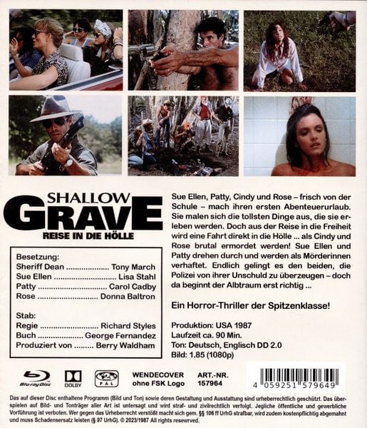 Produktbild: Shallow Grave - Reise in die H&ouml;lle