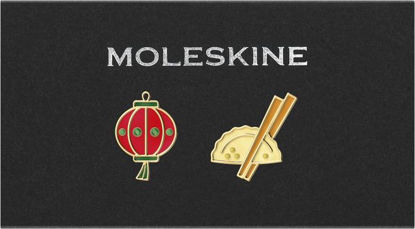 Produktbild: Moleskine Country Pins China (2er-Set), Laterne + Dumpling