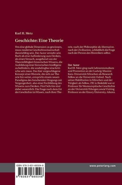 Produktbild: Geschichte: Eine Theorie