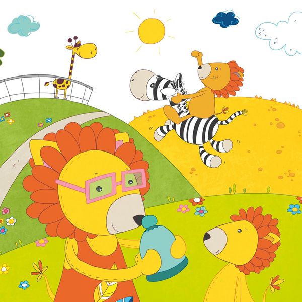 Produktbild: myboshi - Der kleine L&ouml;we Henri und seine geh&auml;kelten Freunde