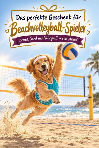 Produktbild: Das perfekte Geschenk f&uuml;r Beachvolleyball-Spieler