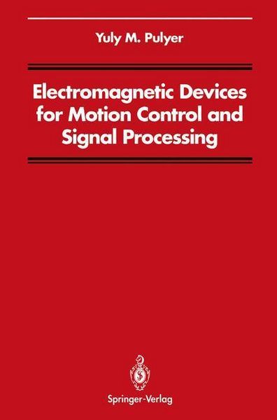 Produktbild: Electromagnetic Devices for Motion Control and Signal Processing