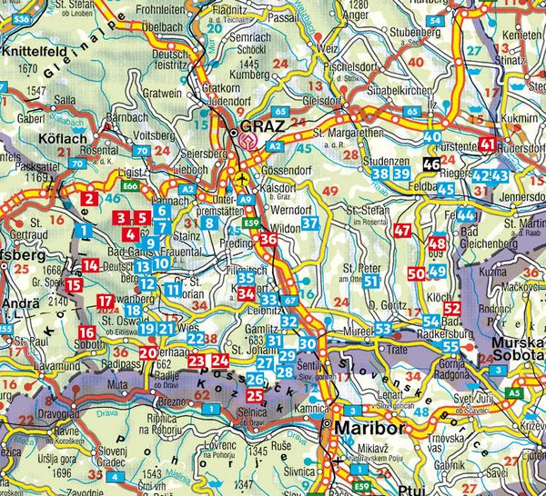 Produktbild: ROTHER Wanderf&uuml;hrer Steirisches Weinland