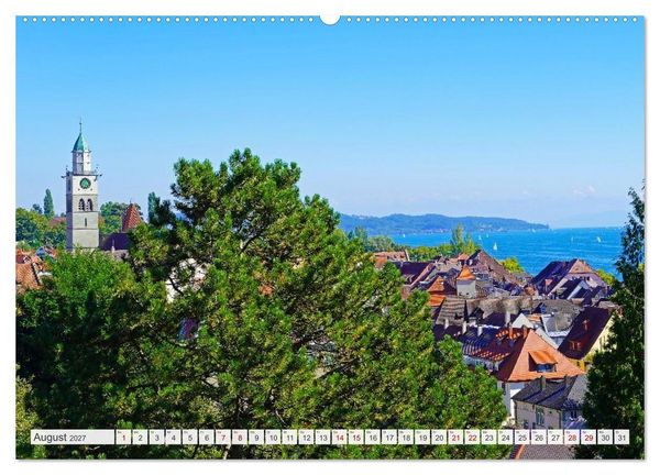 Produktbild: Bodensee - Traumlandschaften am Wasser (hochwertiger Premium Wandkalender 2027 DIN A2 quer), Kunstdruck in Hochglanz