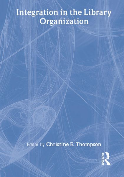 Produktbild: Integration in the Library Organization