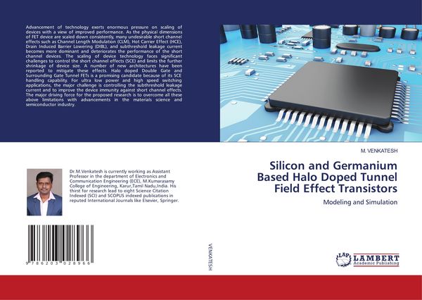 Produktbild: Silicon and Germanium Based Halo Doped Tunnel Field Effect Transistors