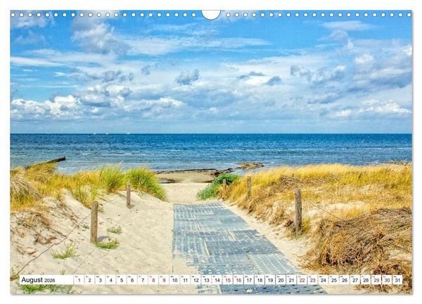 Produktbild: Ostseeinsel Poel - K&uuml;stenimpressionen (Wandkalender 2026 DIN A3 quer), CALVENDO Monatskalender