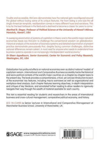 Produktbild: International and Comparative Business