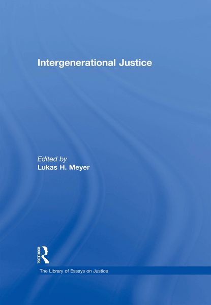 Produktbild: Intergenerational Justice